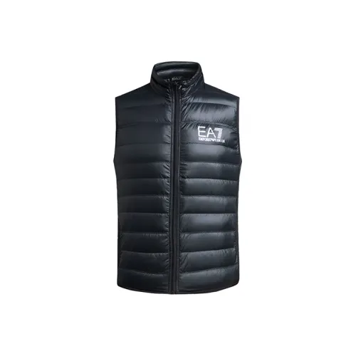 EMPORIO ARMANI EA7 Down Jacket Men's Black