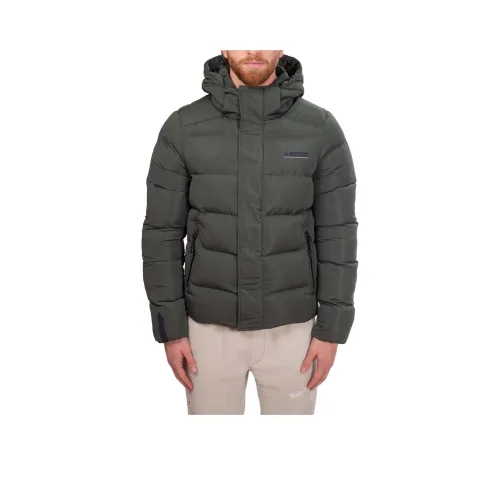 SUPERDRY Куртки и Пальто Мужской Серый Зеленый