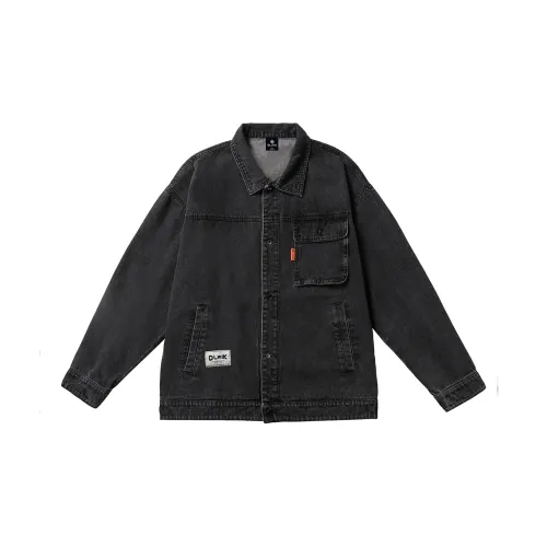 OLRIK Loose Fit Denim Jacket Autumn Unisex OLRIK Свободный крой Джинсовая куртка Осенняя Унисекс