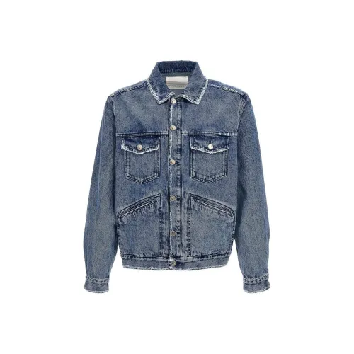 ISABEL MARANT Синий Мужской Джинсовые куртки