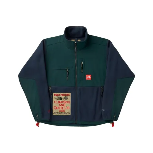 The North Face TNF X ONLINE CERAMICS SS23 Co Branded SERIES Зеленая Унисекс Куртка