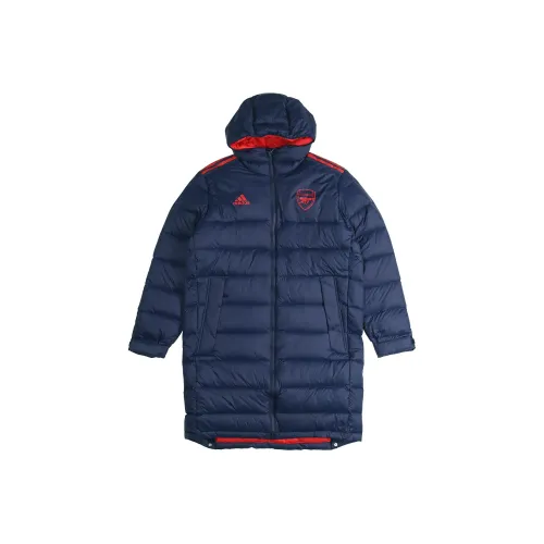 Adidas Пуховик Мужской Темно-синий