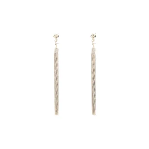 SAINT LAURENT Металлические серьги женские