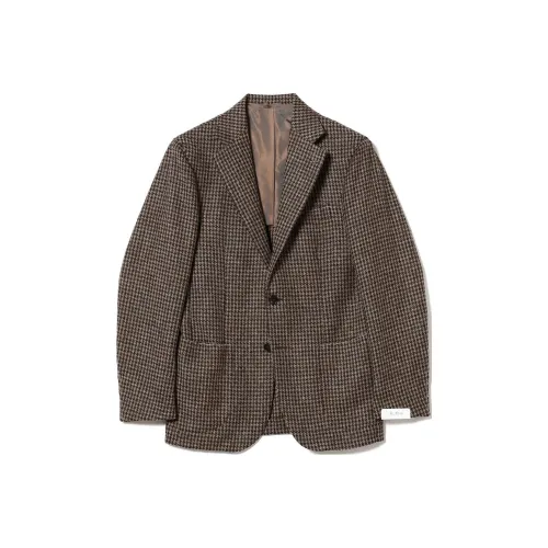 BEAMS x De Petrillo F Бизнес-костюм мужской коричневый