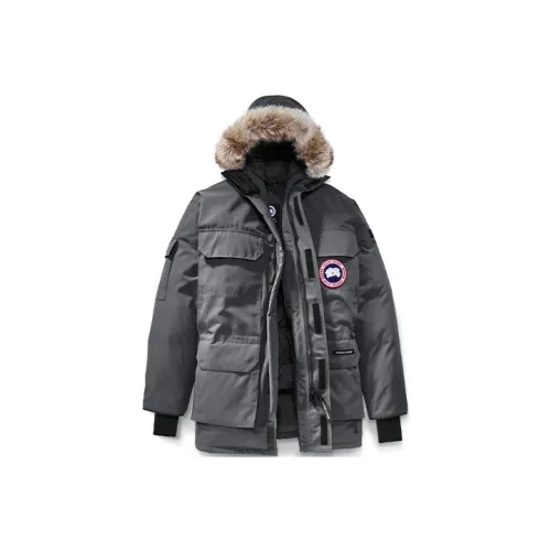 Canada Goose Expedition Series Зимний пуховик мужской графитовый серый