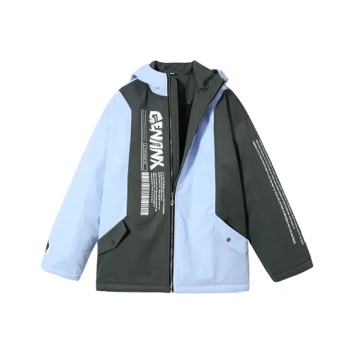 GENANX Унисекс Объемные куртки (пуховики)