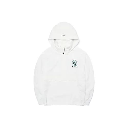 MLB Офис Повседневный Ветровка Унисекс Белый