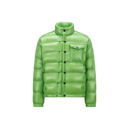 Moncler Grenoble Зеленый Мужской Пуховик