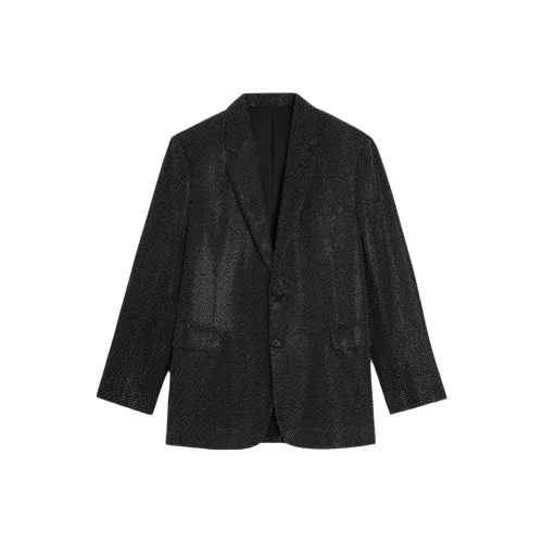 CELINE Veste Boxy Gabardine Немецкий размер (DE) Лайн Заклепки Куртки Пальто Мужской Черный