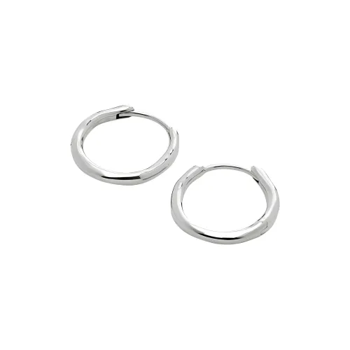 Monica Vinader Переработанный серебряный серьги Women's Silver