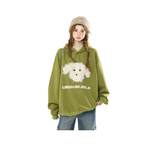 Pirkadat Зеленый Унисекс Свитшоты