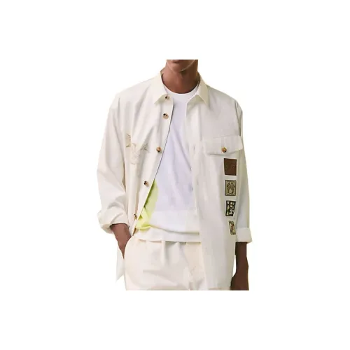 HERMES SS23 Denim Jacket Men's White