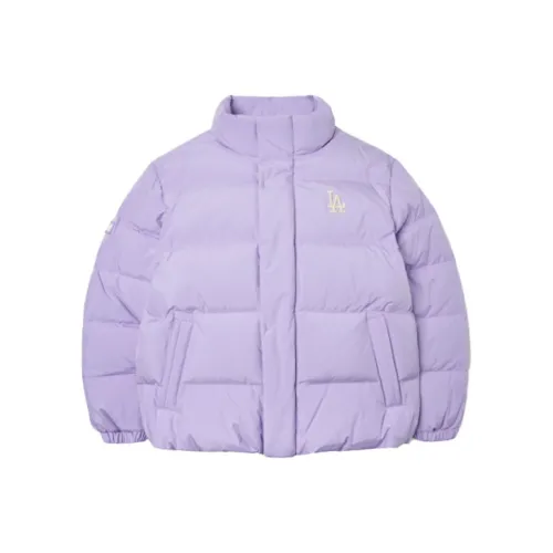MLB Basic Logo Los Angeles Dodgers Пуховик Зимний Унисекс Light Фиолетовый