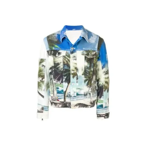 BALMAIN Многоцветный Мужской Джинсовые Куртки