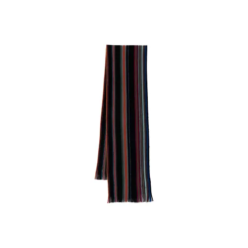 Paul Smith Вязаные шарфы из мериносовой шерсти Мужской