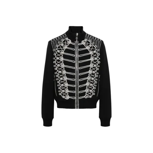 BALMAIN Мужские черные куртки