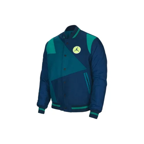 Джордан Хлопковый пуховик Зимний Мужской Фиолетовый Синий