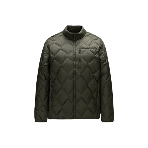 ANTA Пуховик Мужской Виноградный Лист Зеленый