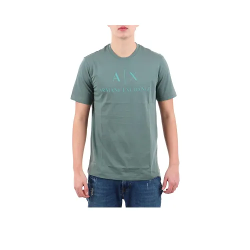 ARMANI EXCHANGEAE T Рубашка Мужская Fatty Зеленая