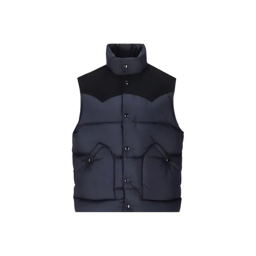 WOOLRICH Blue Men's Gilets WOOLRICH Синий Мужские Жилеты