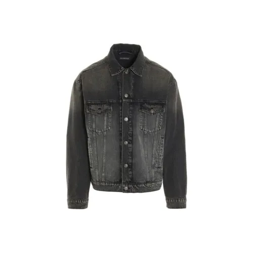 Balenciaga Denim Jacket Men's Black