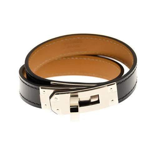 HERMES Kelly Браслеты Черный/коричневый Женские