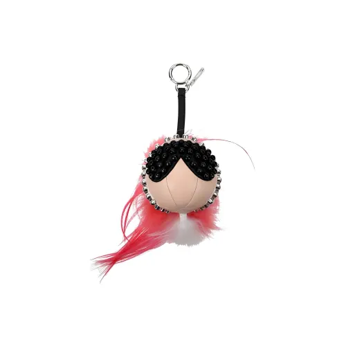 FENDI Брелок Женский Красный Черный