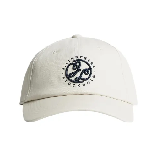 J.Lindeberg Металл Эластан Органический хлопок Кепки Мужские Белые