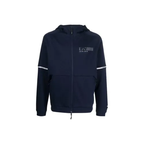 EMPORIO ARMANI EA7 Куртки и Пальто Мужской Синий