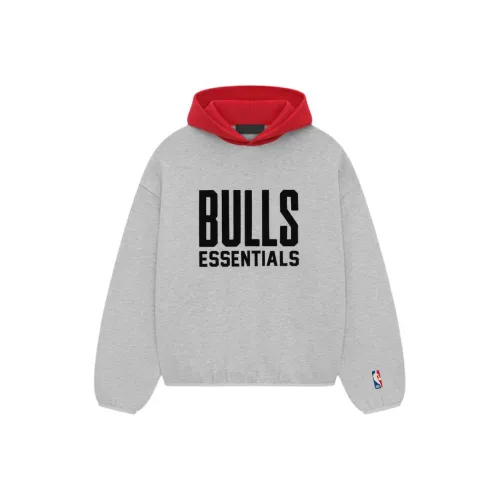 Fear Of God Essentials NBA Свитшот Мужской Light Haze Серый Light Melange