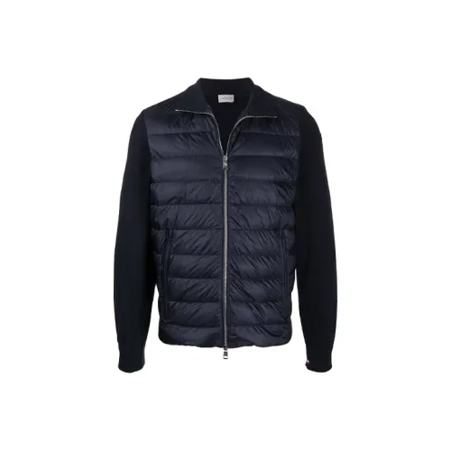 Moncler Синий Мужской Пуховик