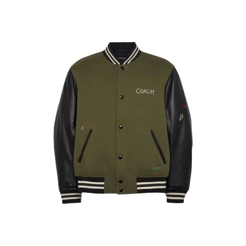 COACH Куртки и Пальто Мужской Зеленый