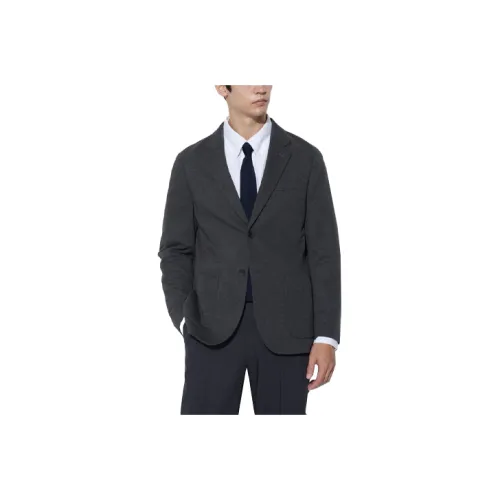 UNIQLO Бизнес-костюм унисекс темно-серый