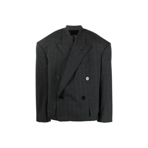 Balenciaga Черные Мужские Деловые Костюмы