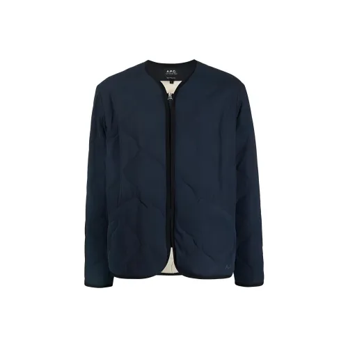 A.P.C Морской Синий Мужские Куртки
