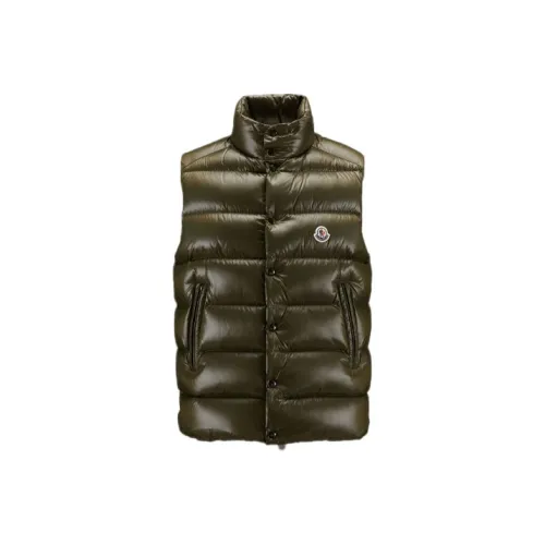 Moncler Tibb Series Жилет Мужской Зеленый