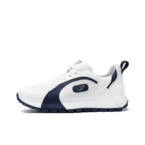 U7 Амортизация Устойчивый к истиранию Дышащий Увеличение высоты Низкий Топ Casual Мужской Белый