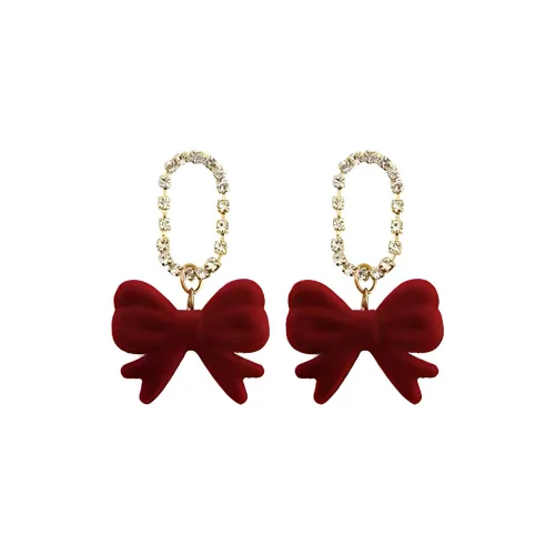 VIVIWELL Серьги Красные Женские