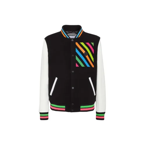 PHILIPP PLEIN Мужские черные куртки