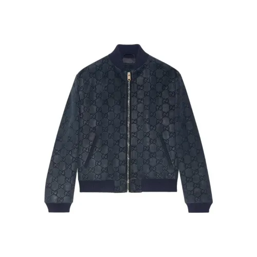 GUCCI FW23 Куртки и Пальто Мужской Синий