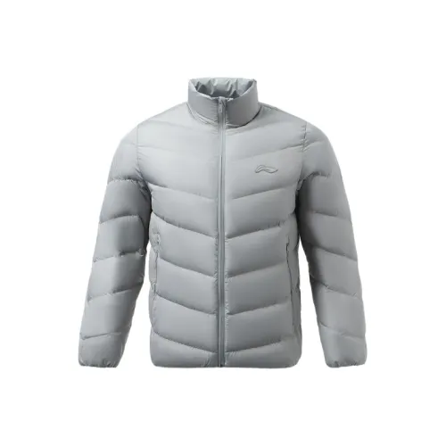 LINING Training Series Пуховик Мужской Ультраматовый Серый