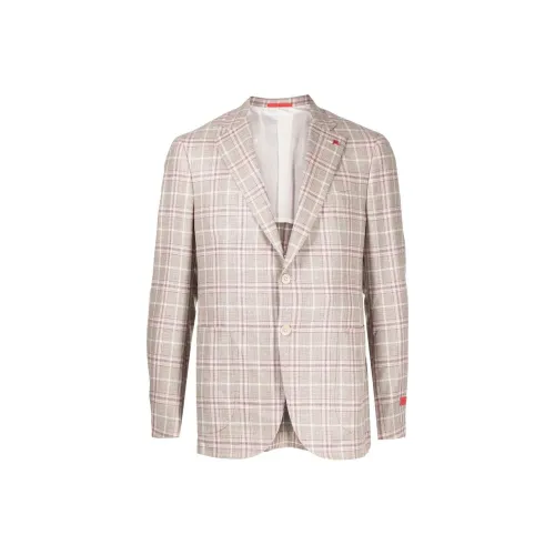 Isaia Розовый Мужской Деловые костюмы