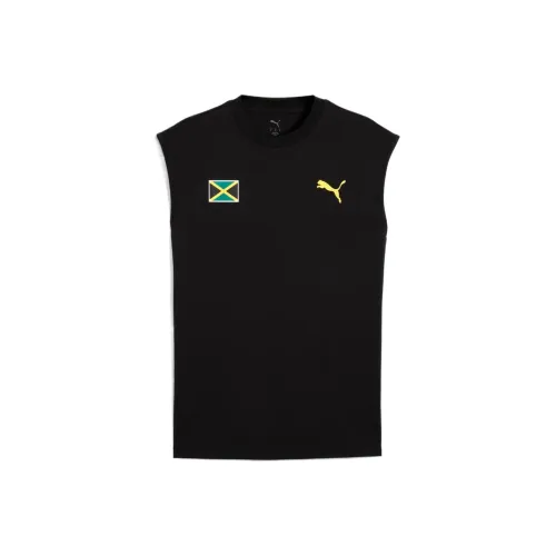 PUMA x JAMAICA Village WearDRYCELL T Рубашка Мужская Черная