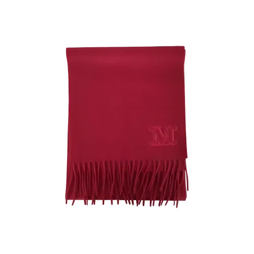 MaxMara Кашемир Вязаные Шарфы Красный Женские
