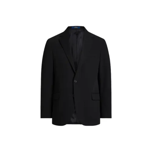Polo Ralph Lauren Ткани вязаные Blazer Бизнес костюм Мужской Черный