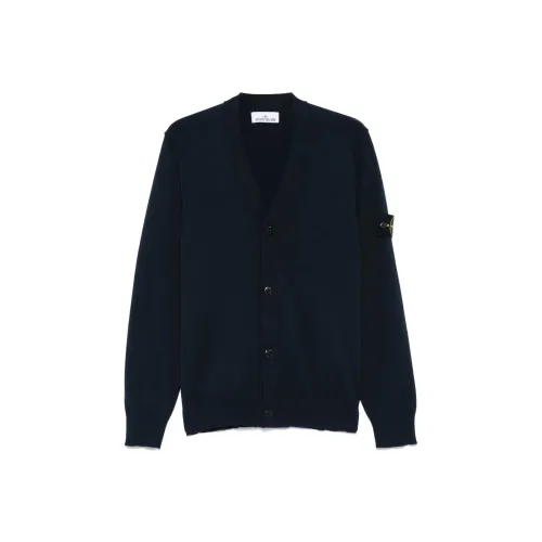 STONE ISLAND Трикотаж Мужской Морской Синий