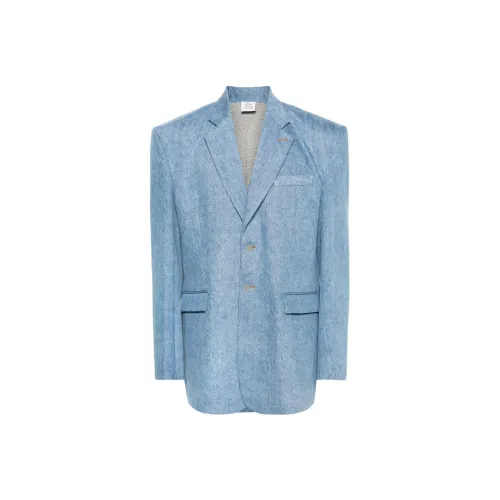 Vetements Бизнес Костюм Унисекс Индиго