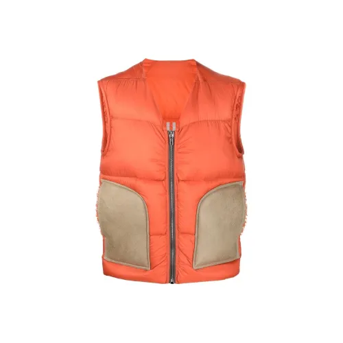 RICK OWENS совместный бренд Orange Мужской пуховый жилет