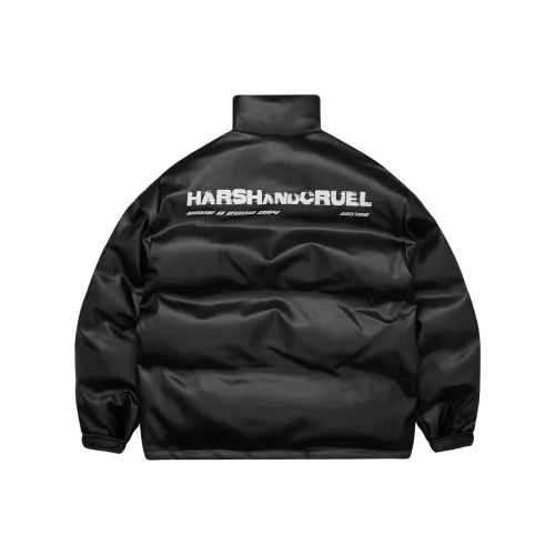 HARSH AND CRUEL Пуховик Унисекс