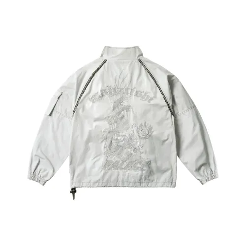 Дворцовый Maharishi Collaboration Белый Унисекс Куртки